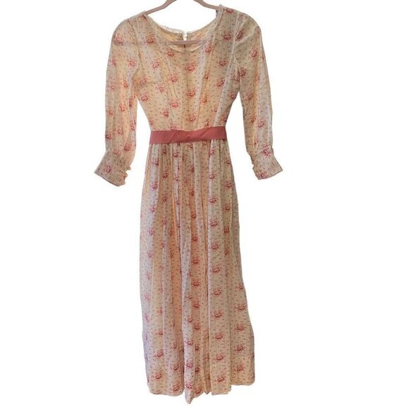 Vintage 60’s-70’s Prairie Style Maxi Dress - Picture 10 of 14